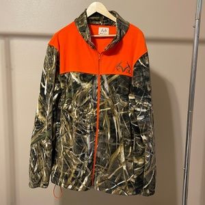 Realtree fleece zip up
